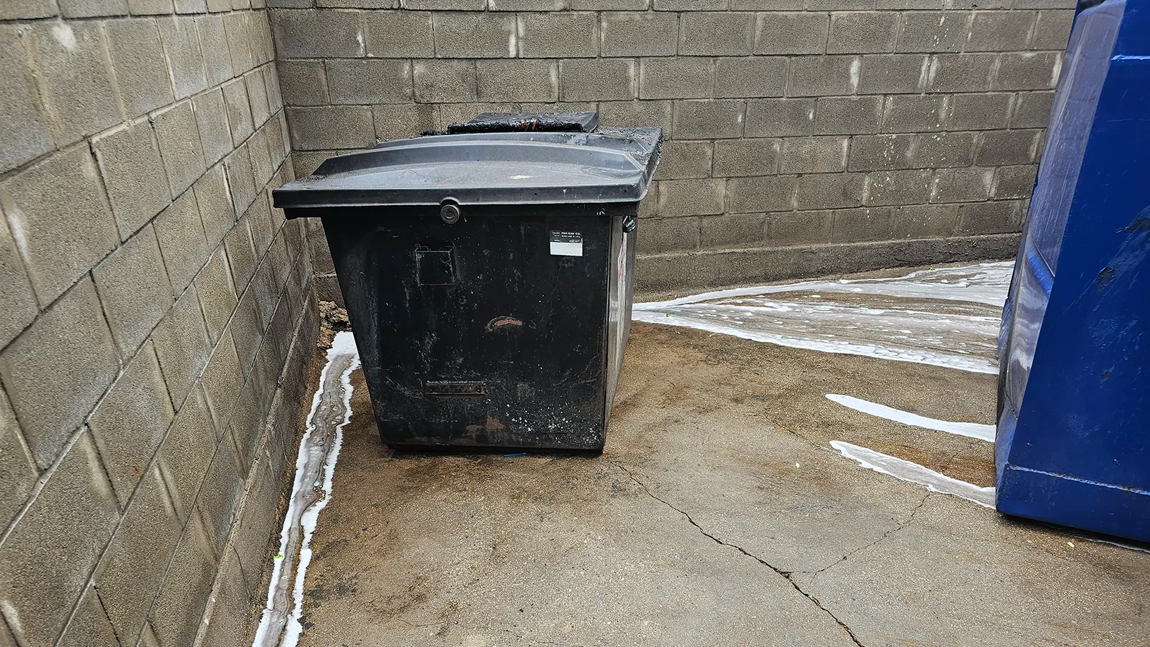 Commercial Dumpster Pad Cleaning Service