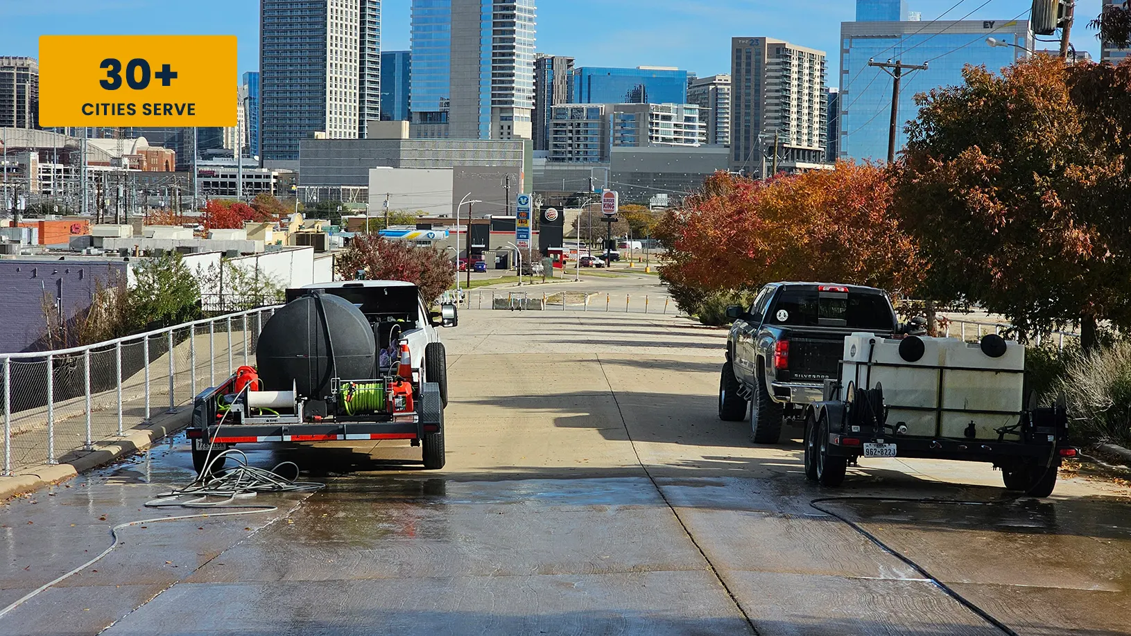 commercial exterior cleaning service areas