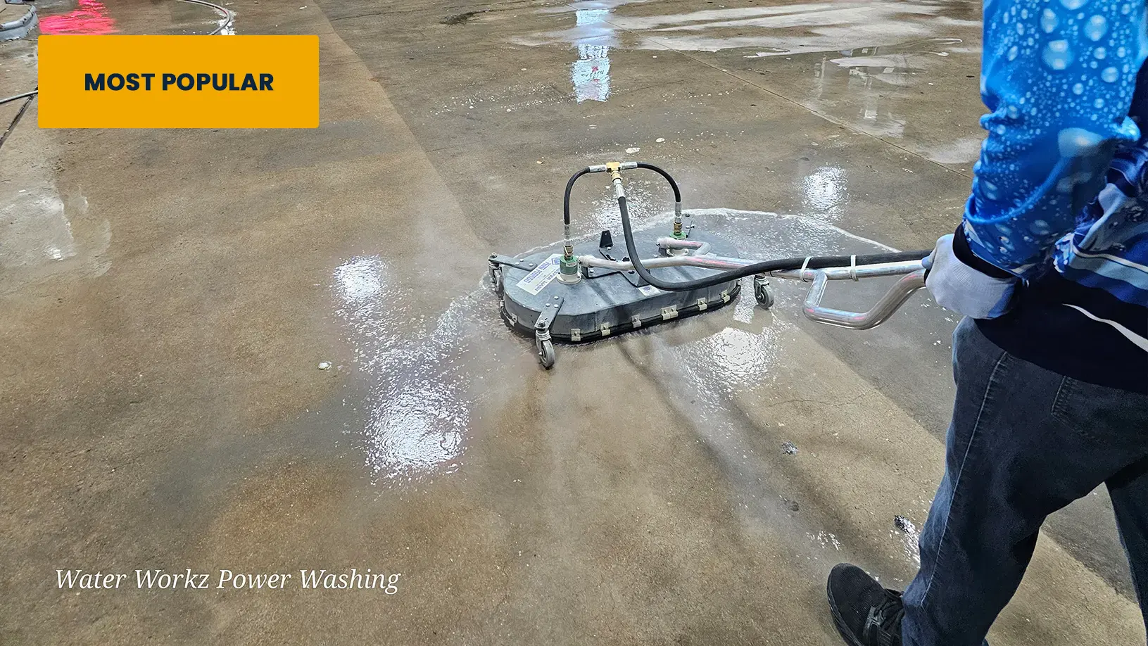 commercial pressure washing dallas service